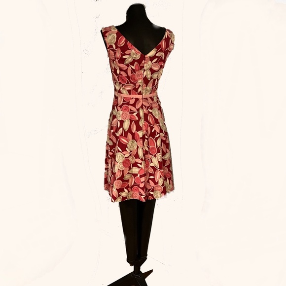 JG Hook 50s Redux  Versatile &  Cool Cotton Party Dress Dinner Dress NWOT 8P - Picture 2 of 7